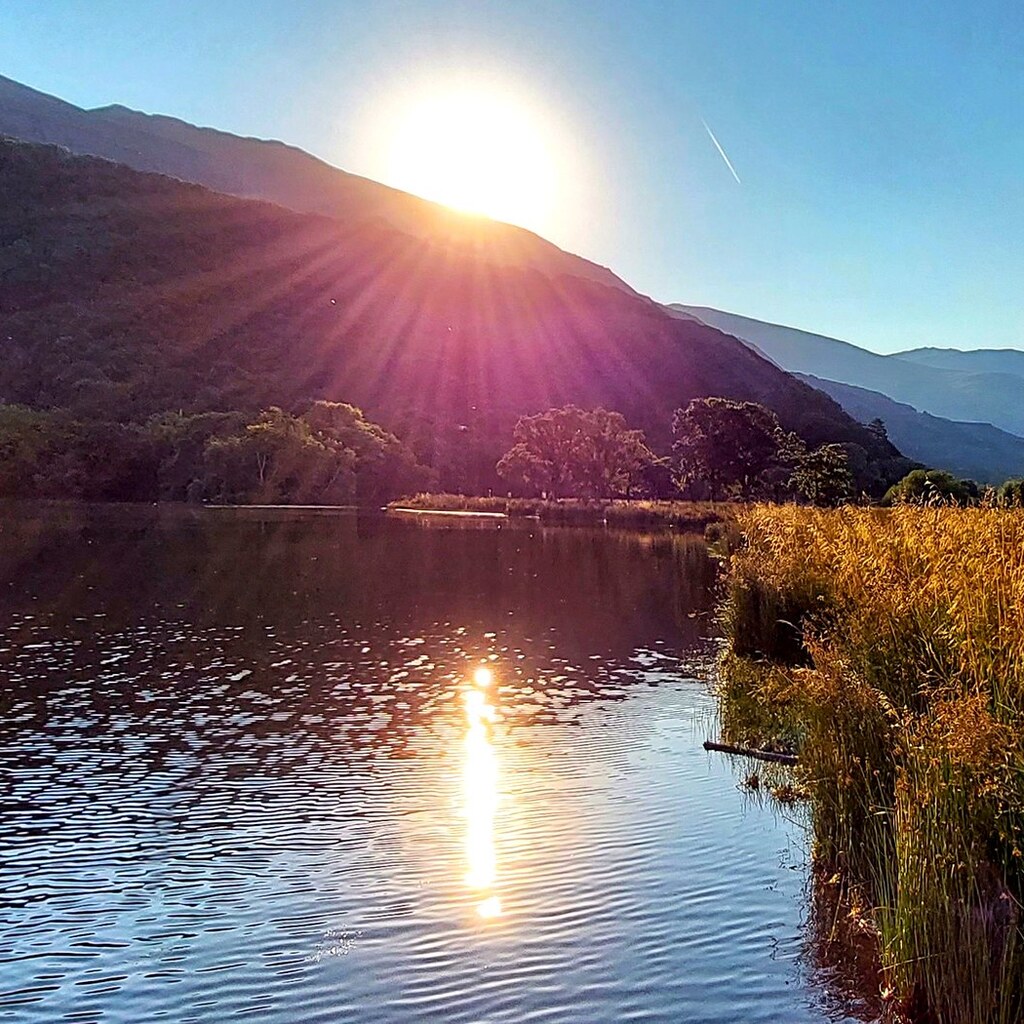 Photo of a bright sun