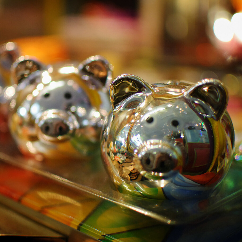 Photo of shiny ornaments