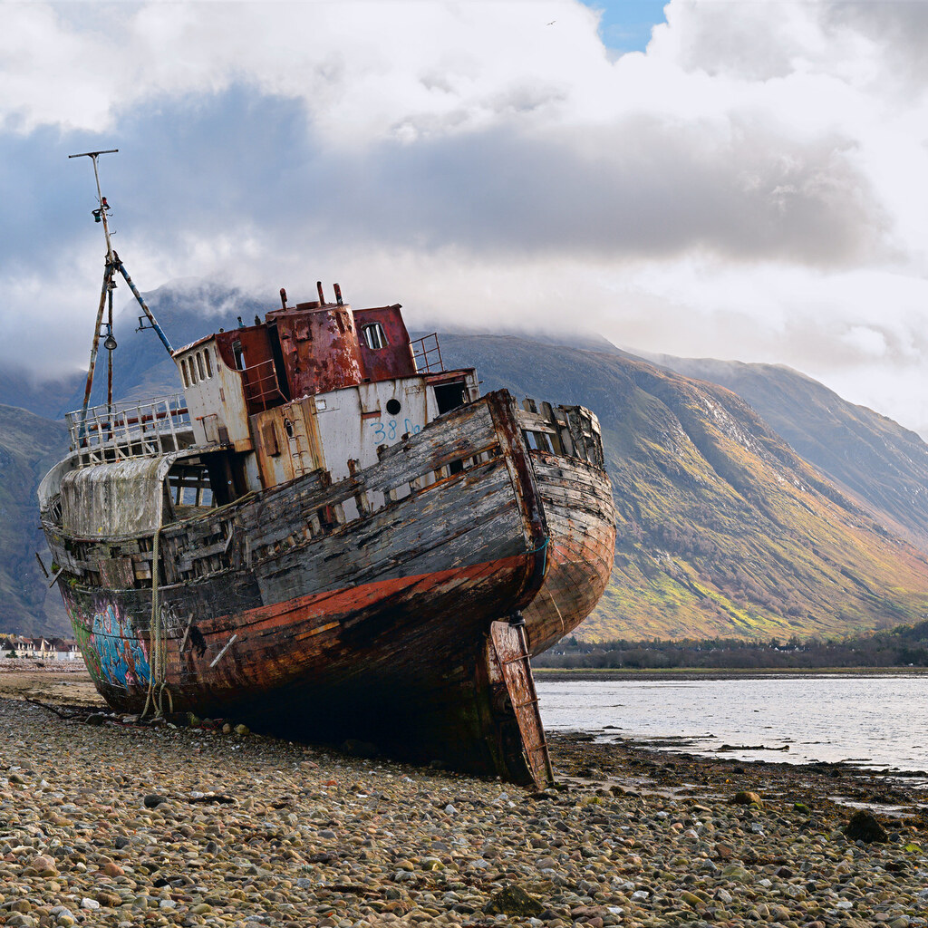 Photo of a shipwreck