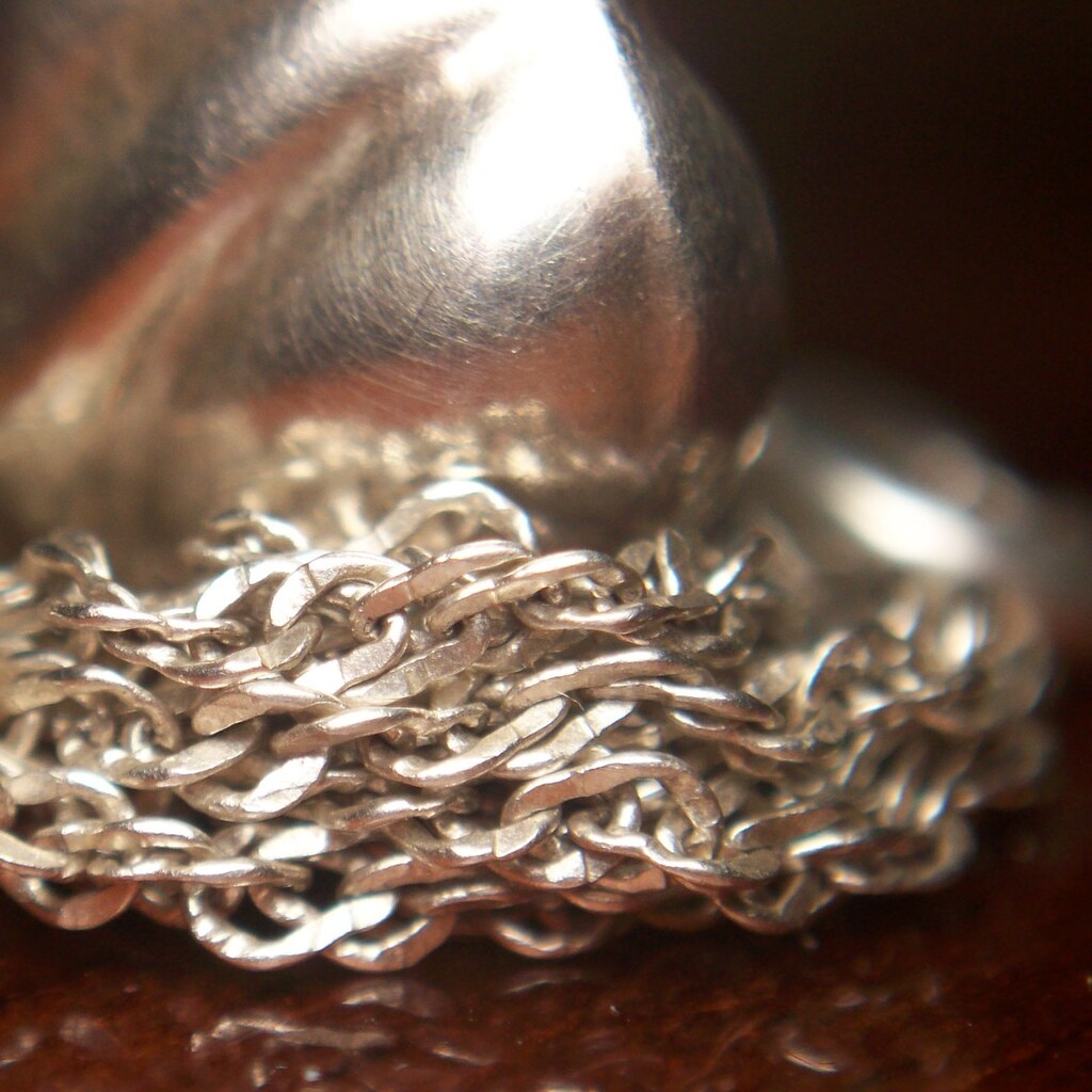 Photo of silver jewelery