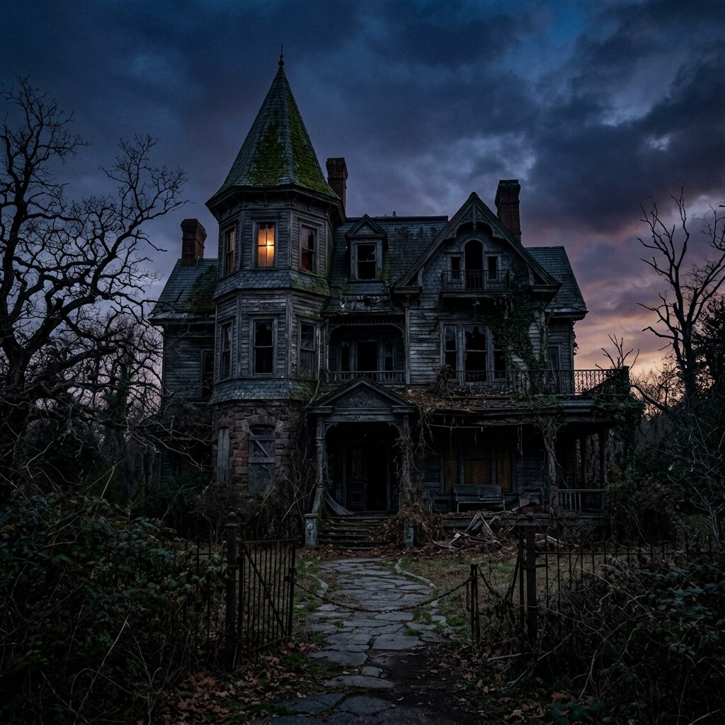 A sinister looking house