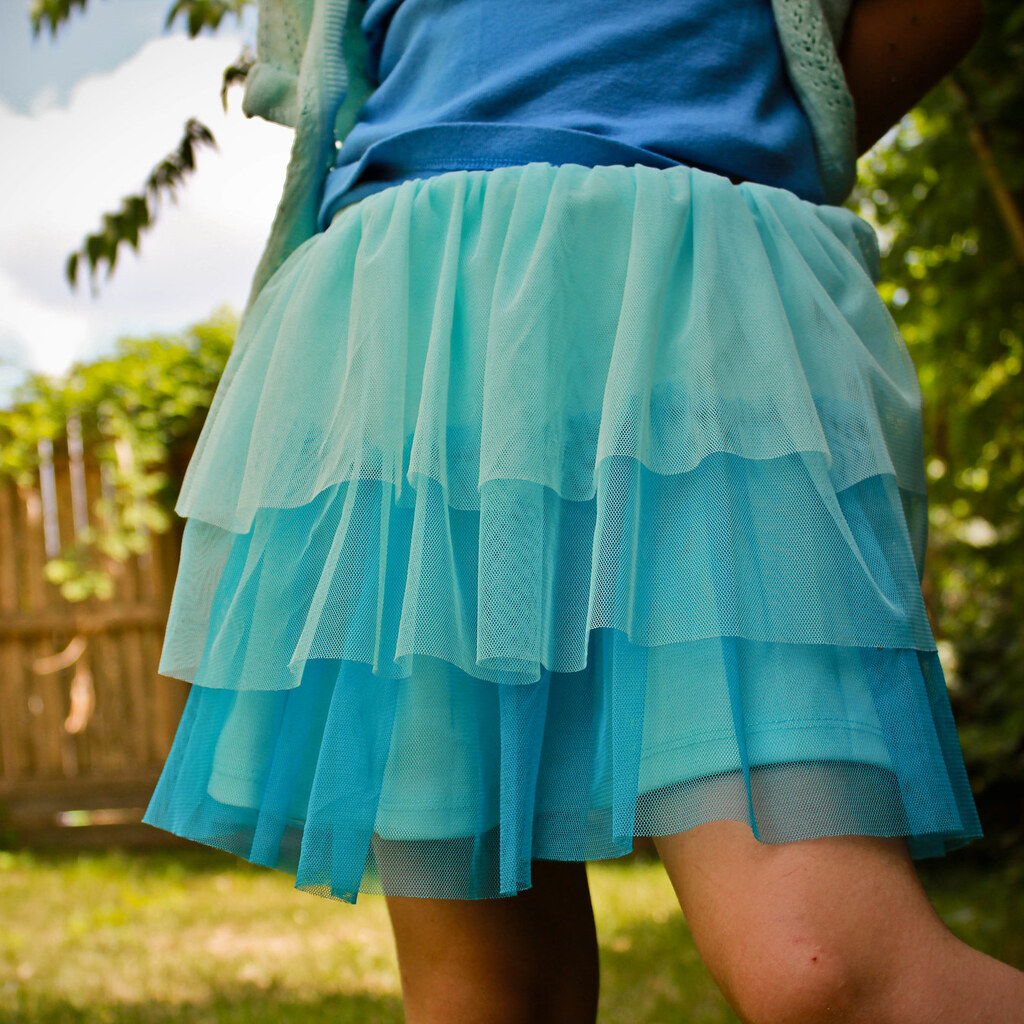 Photo of a woman wearing a skirt