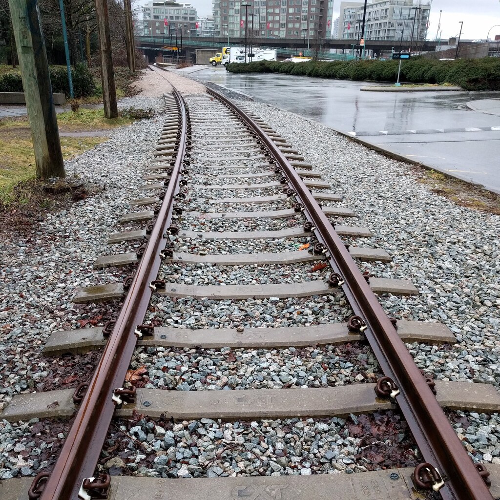 Photo of railway sleepers