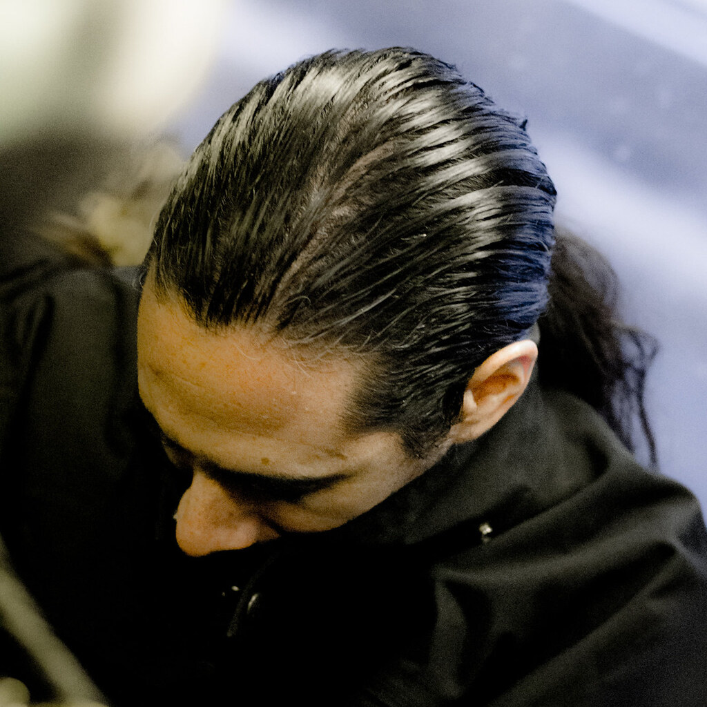 Photo of a man with slick hair
