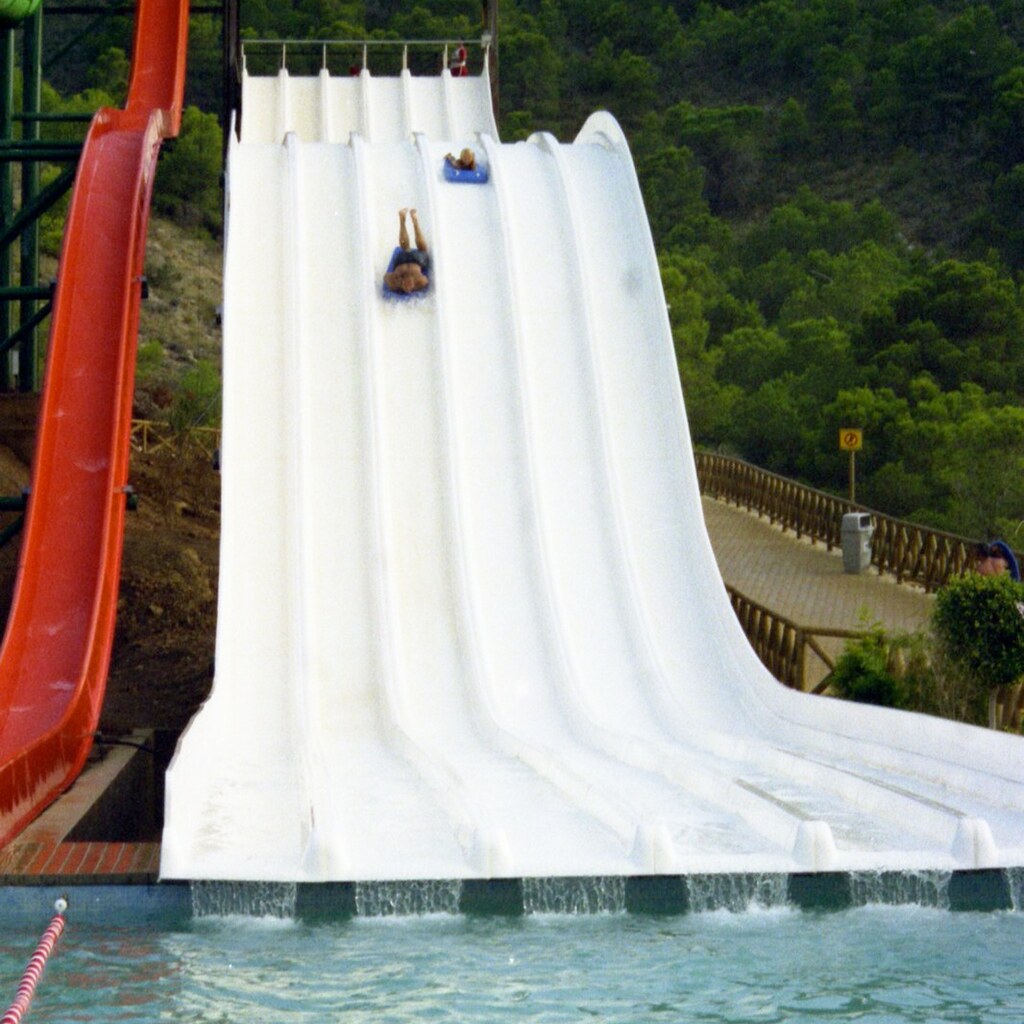 Photo of a water slide
