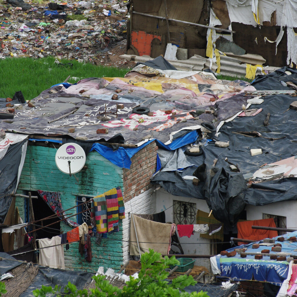Photo of a slum