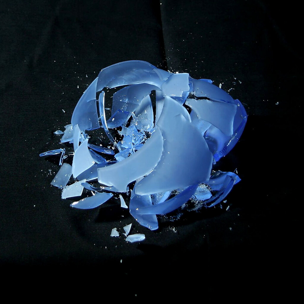 Photo of smashed glass