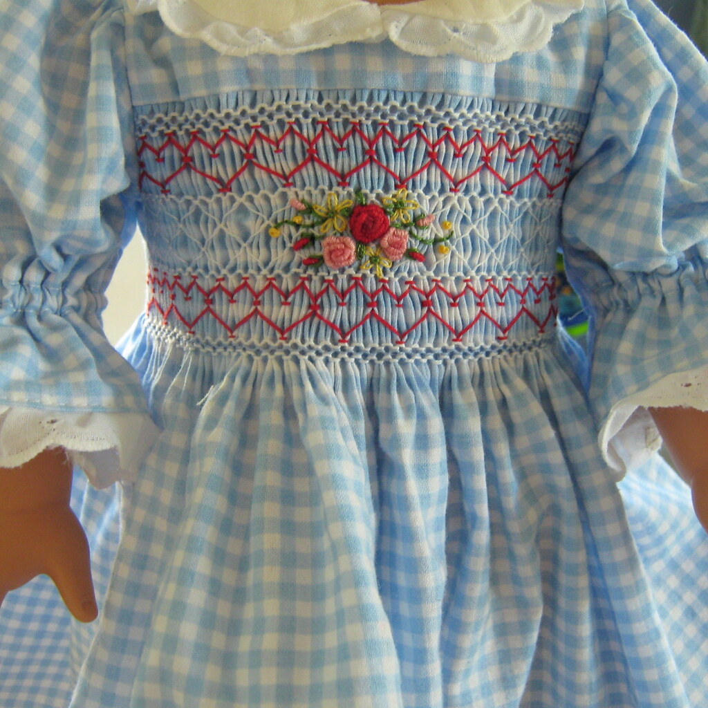 Photo of a smocked dress