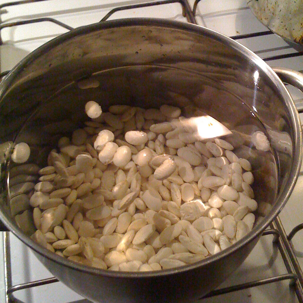 Photo of beans soaking