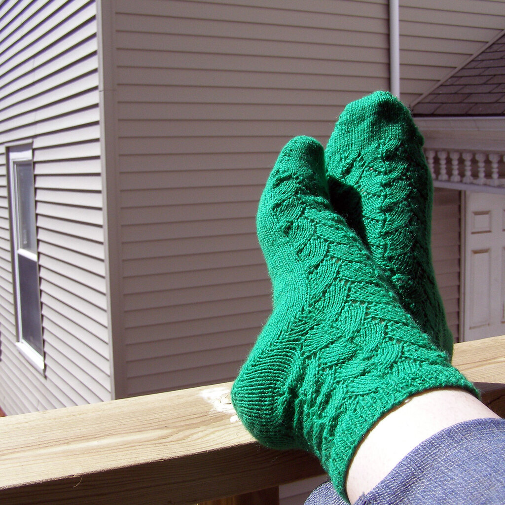 Photo of some green socks
