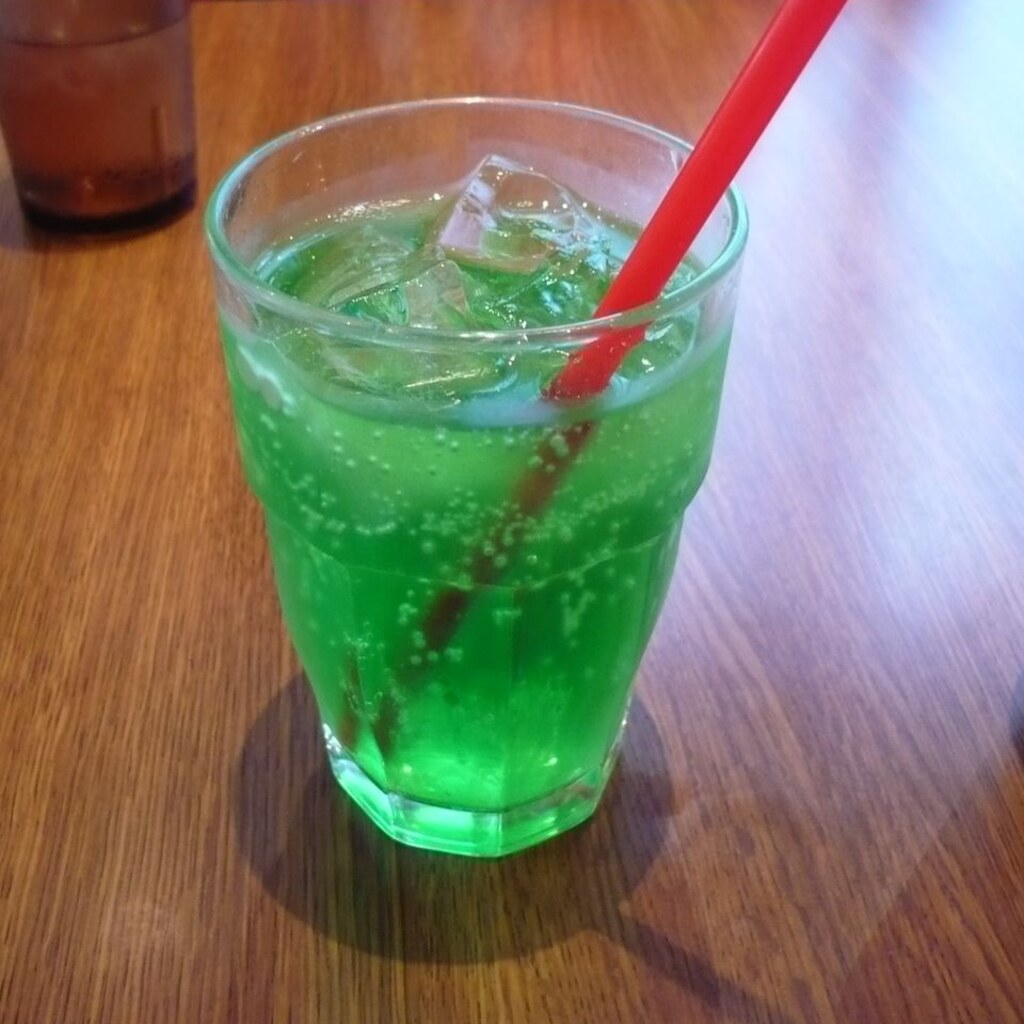 Photo of a glass of soda