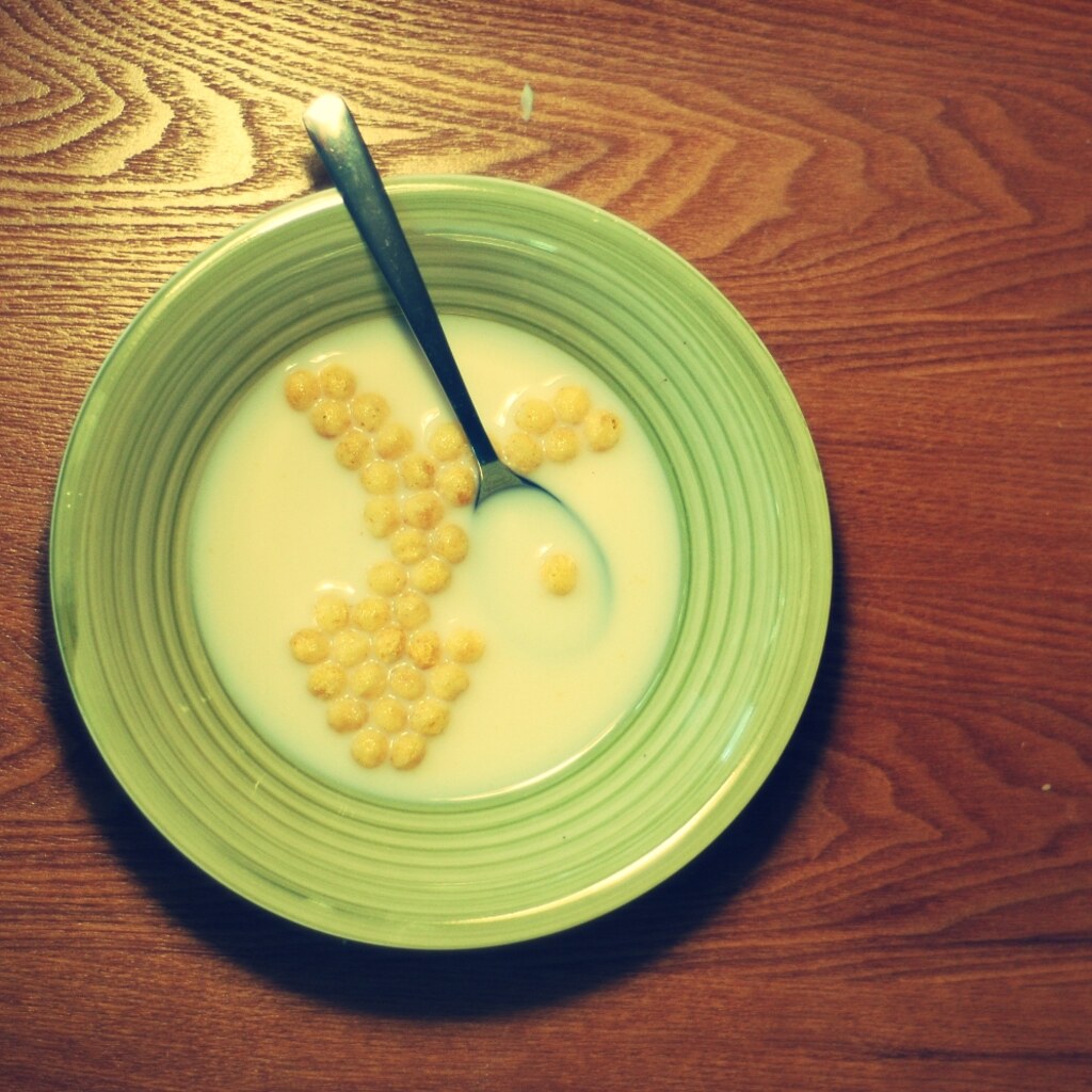 Photo of soggy cereal