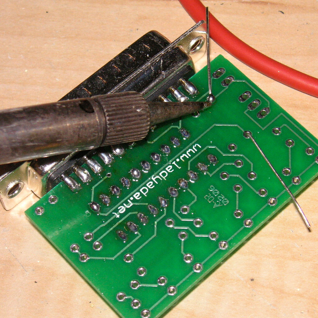 Photo of solder