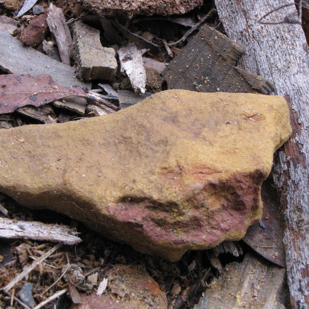 Photo of a solid rock