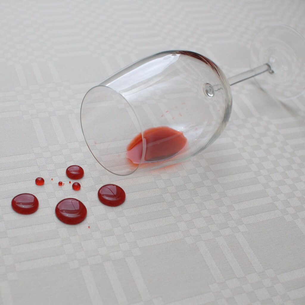 Photo of spilled wine