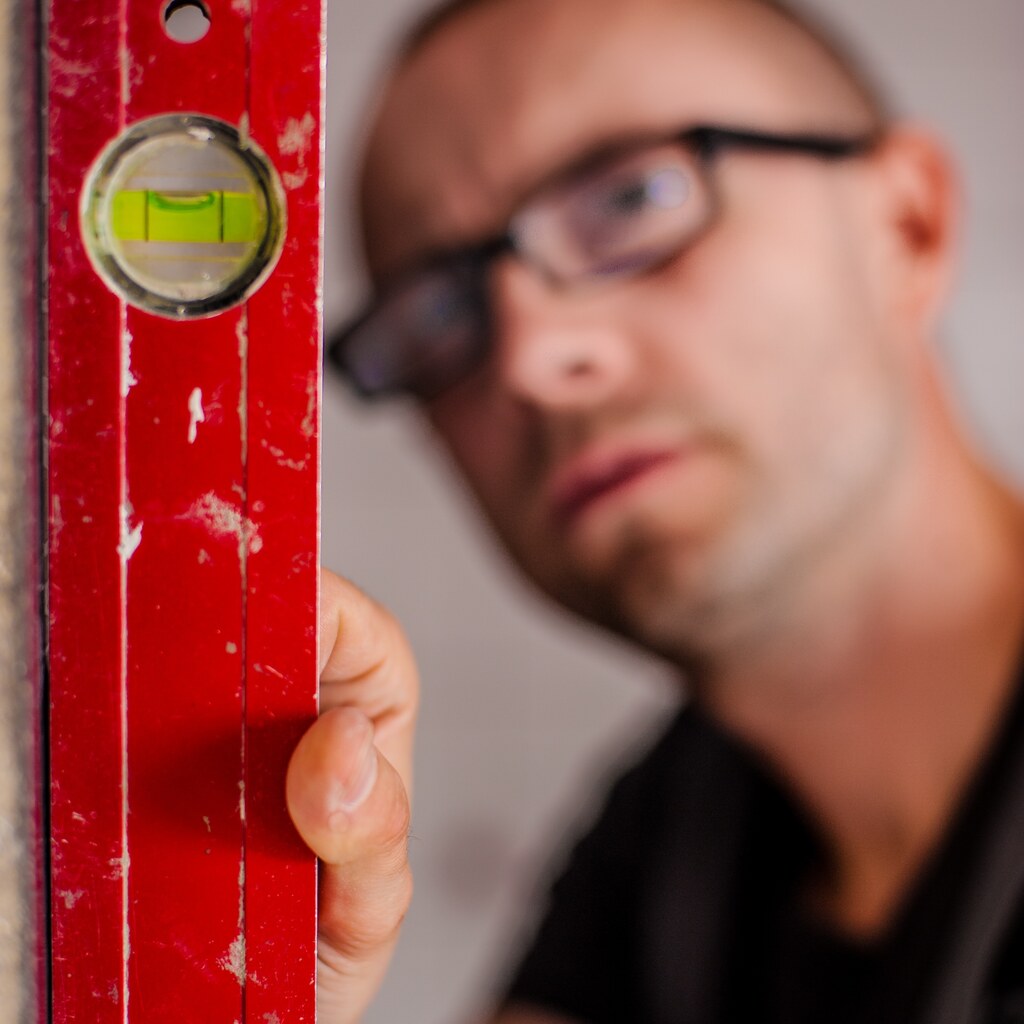 Photo of a spirit level