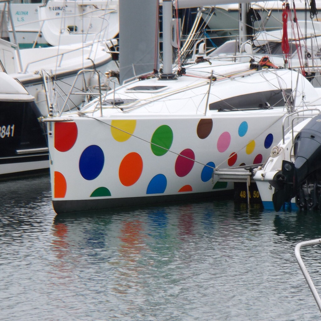 Photo of a spotted boat