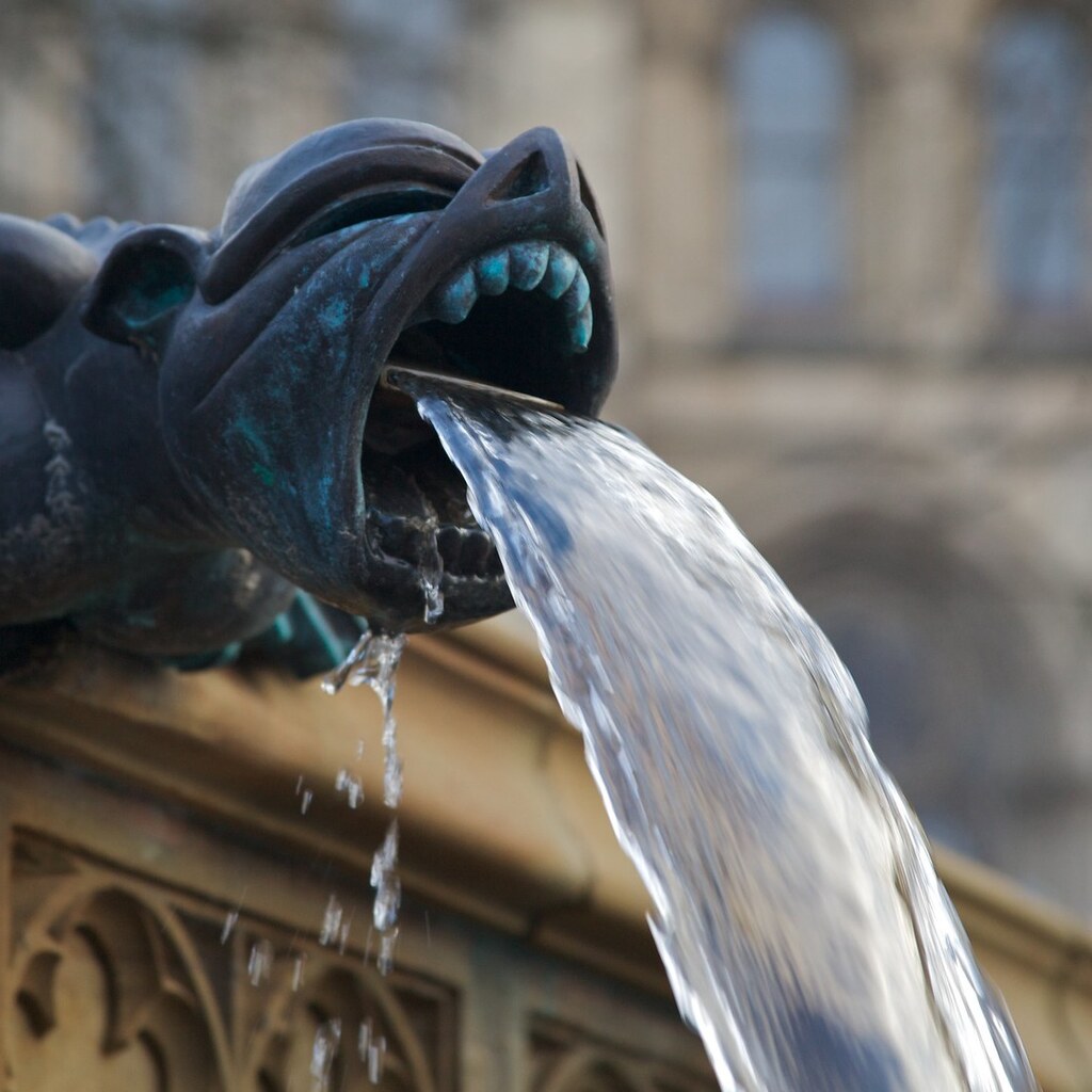 Photo of a water spout