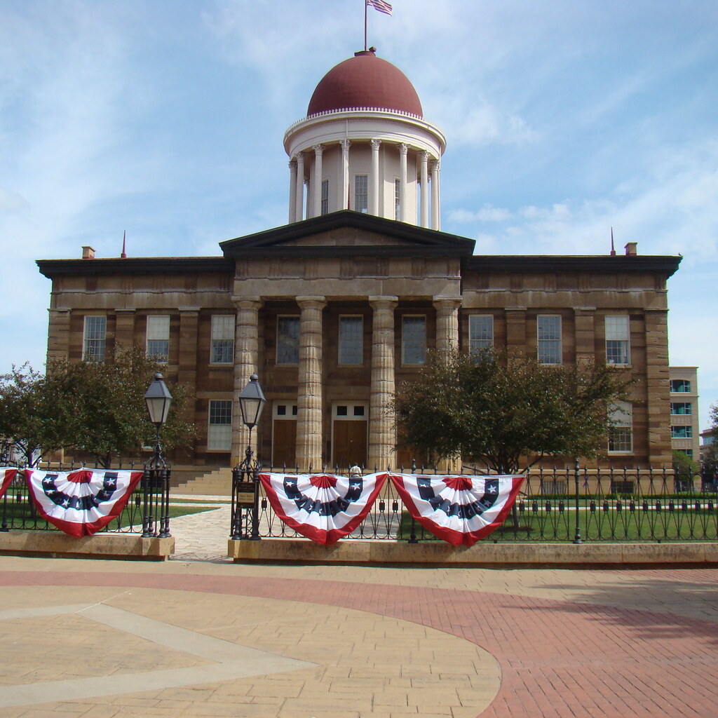 Photo of the old Capital building in Springfield