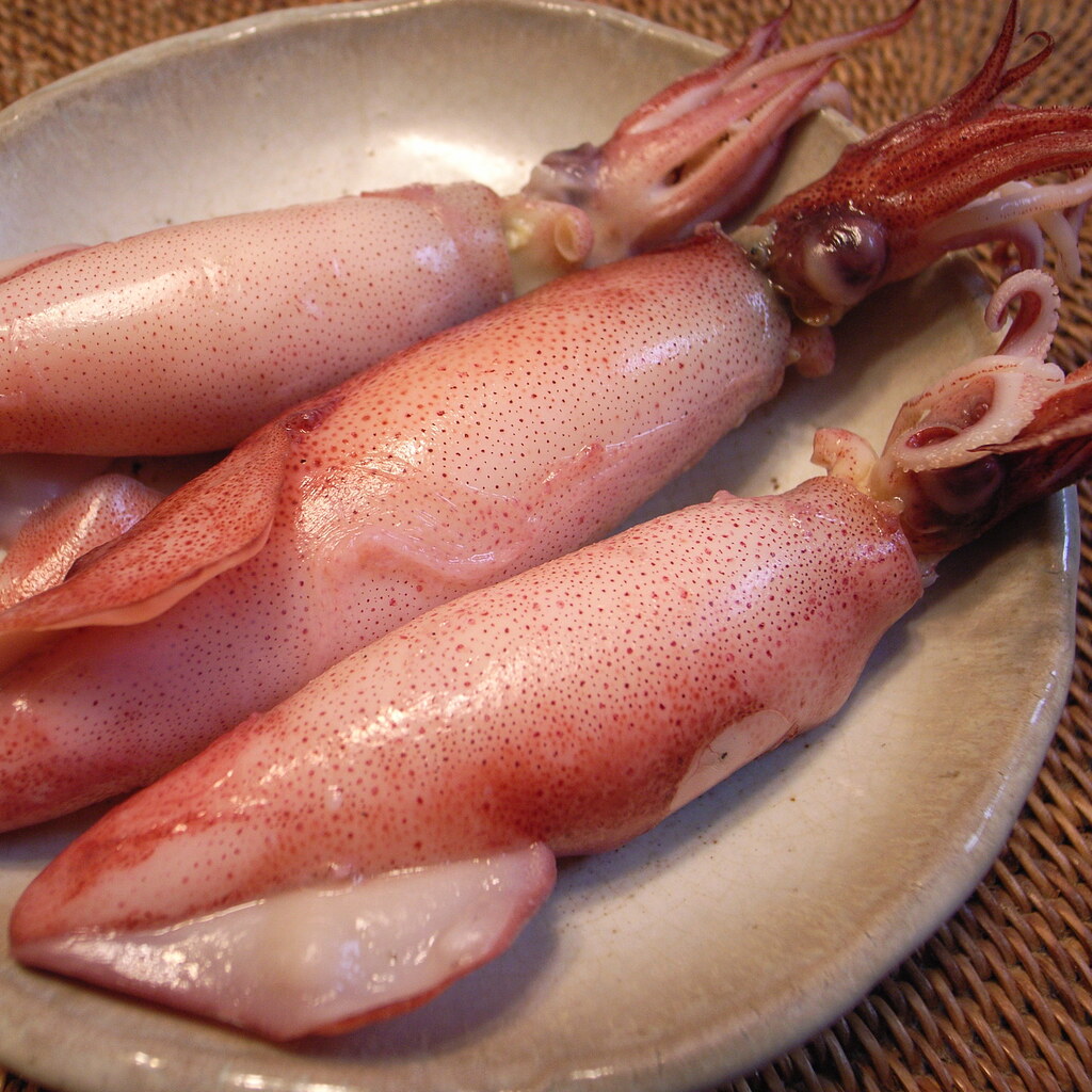 Photo of some squid ready to cook