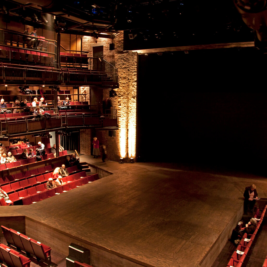 Photo of a theatre stage