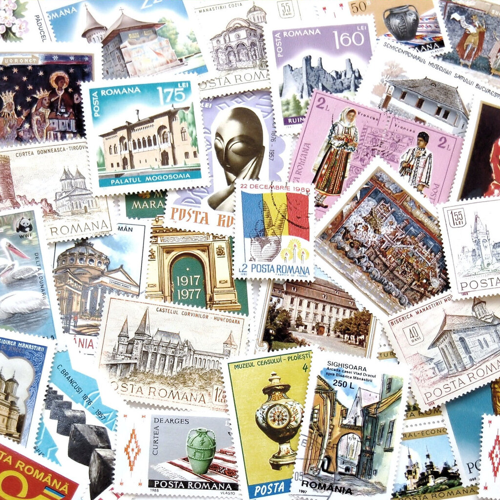 Photo of some stamps