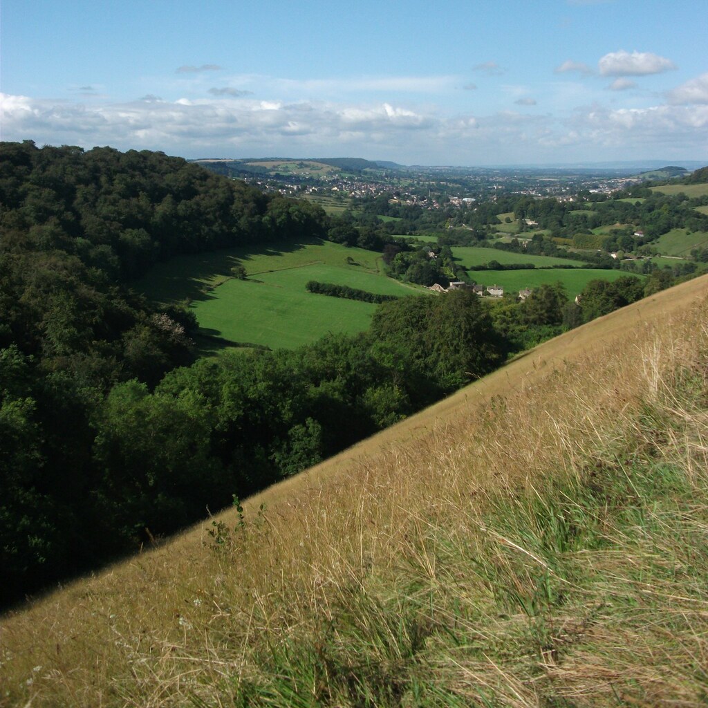 Photo of a steep hill