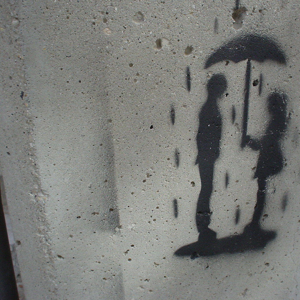 Photo of a stencil