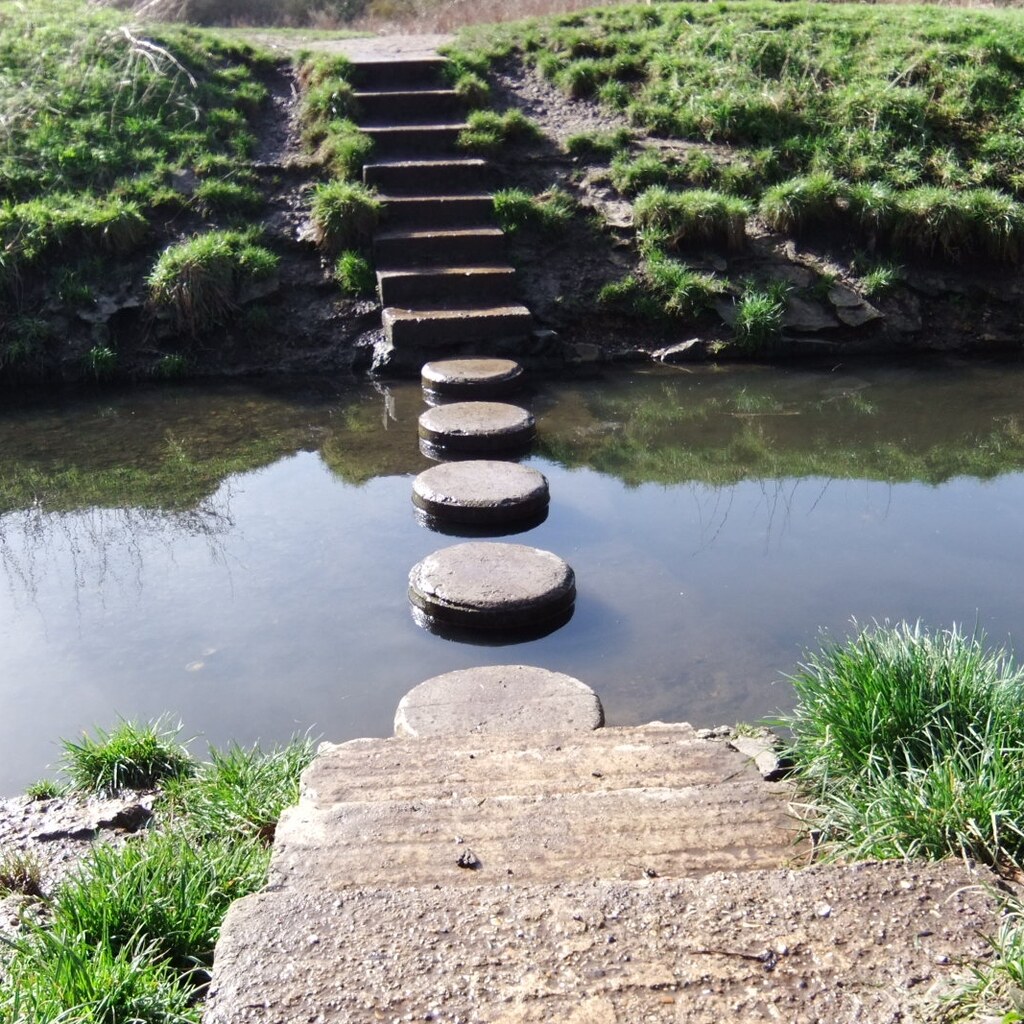 Photo of stepping stones