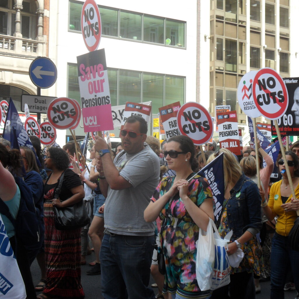Photo of a strike