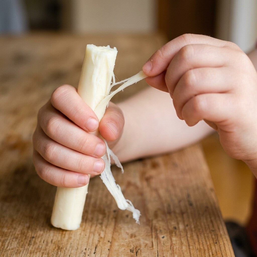 Generated image of string cheese