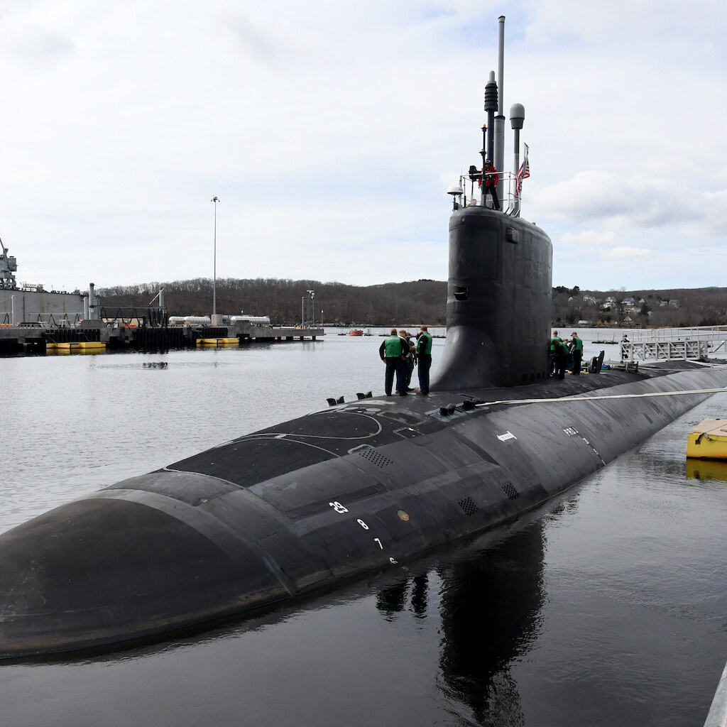 Photo of a submarine