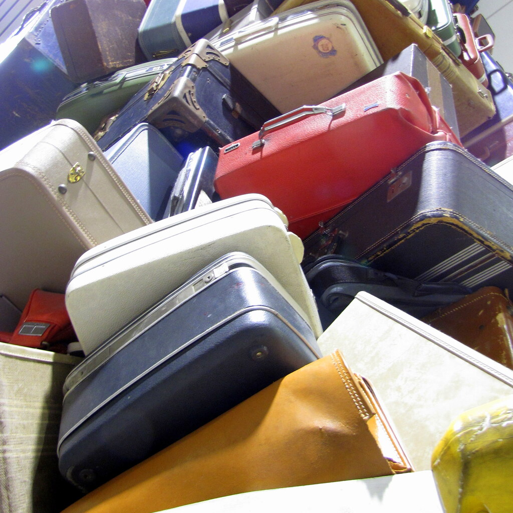 Photo of some suitcases.