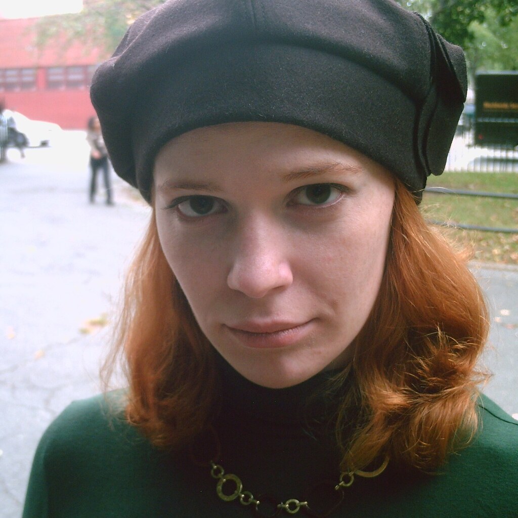 Photo of a sullen woman