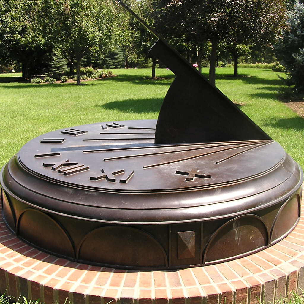 Photo of a sundial