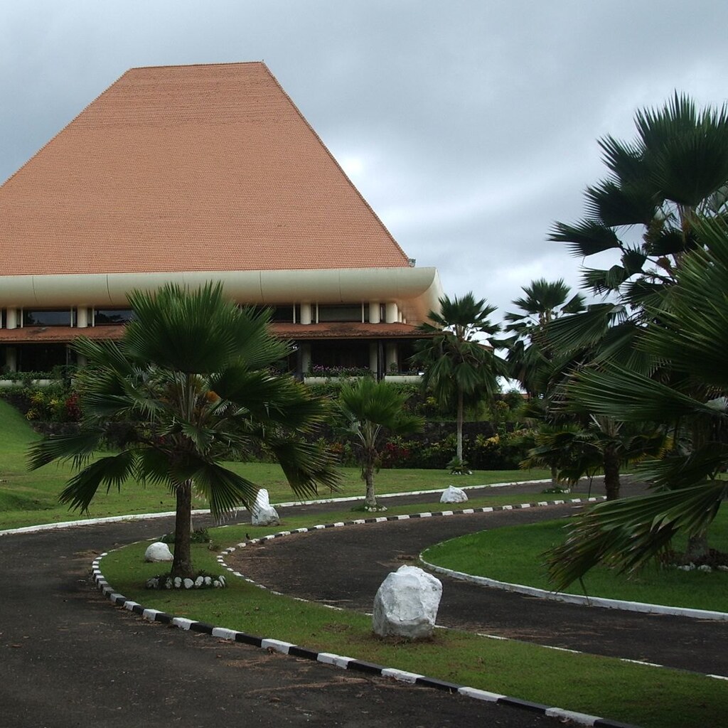 Photo of Parliament House in Suva