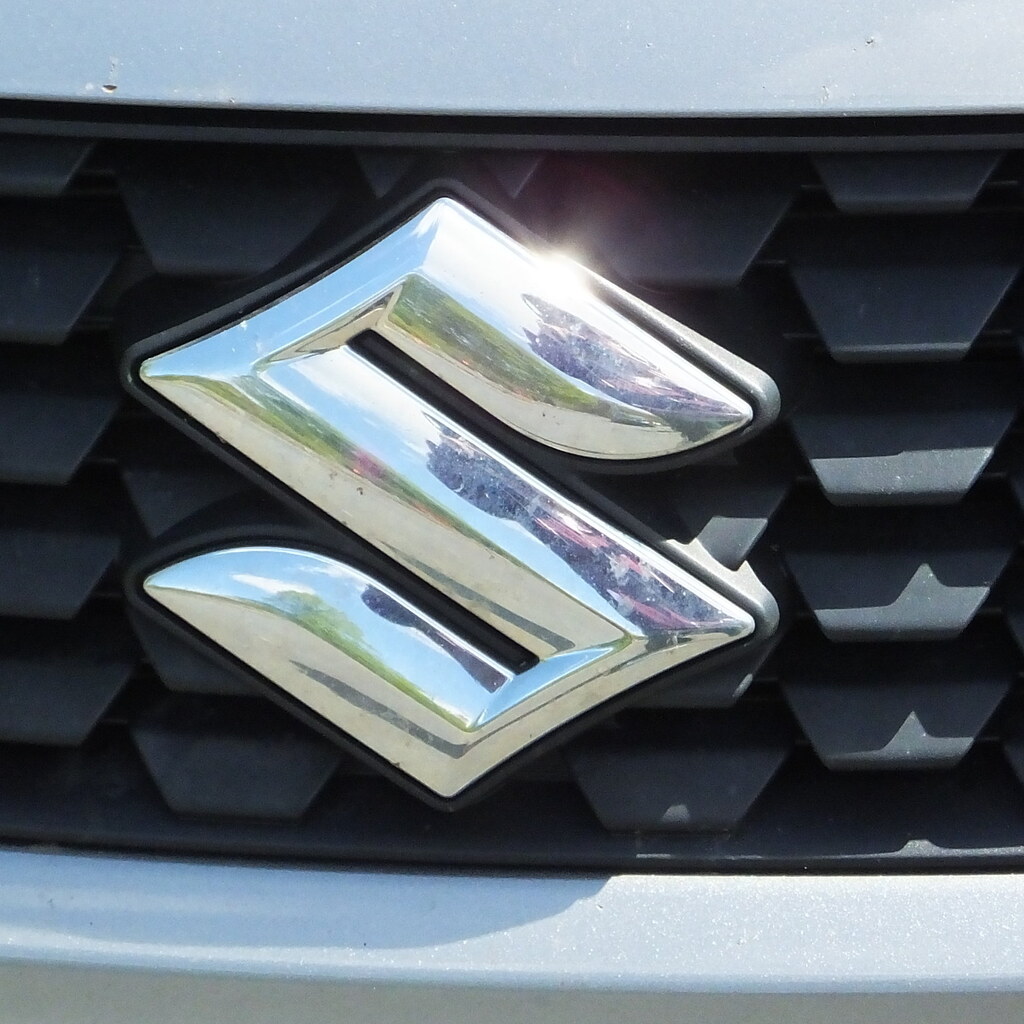 Photo of a Suzuki badge
