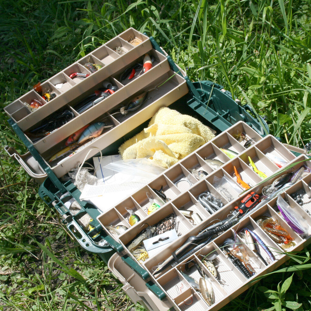 Photo of a tackle box