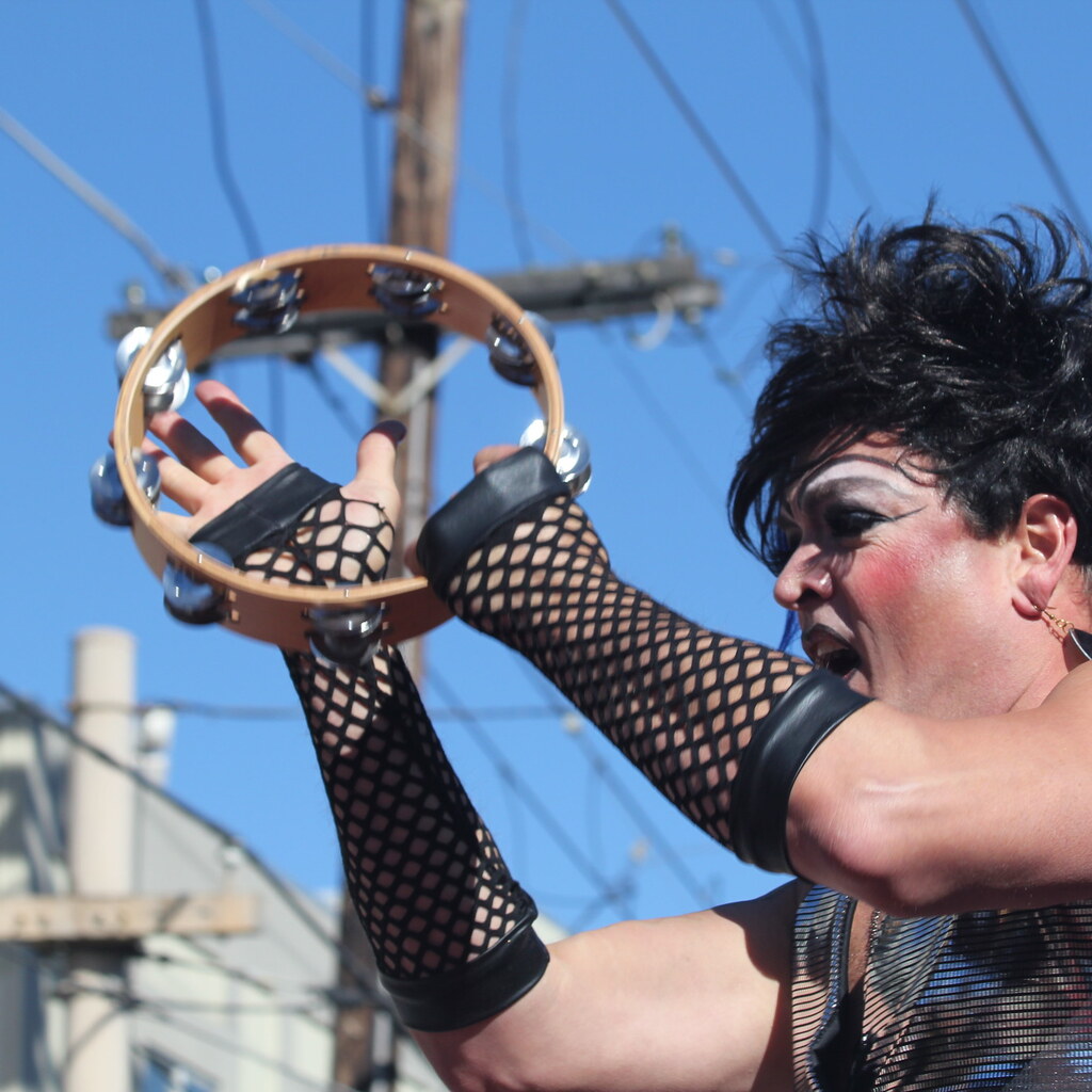 Photo of a tambourine.