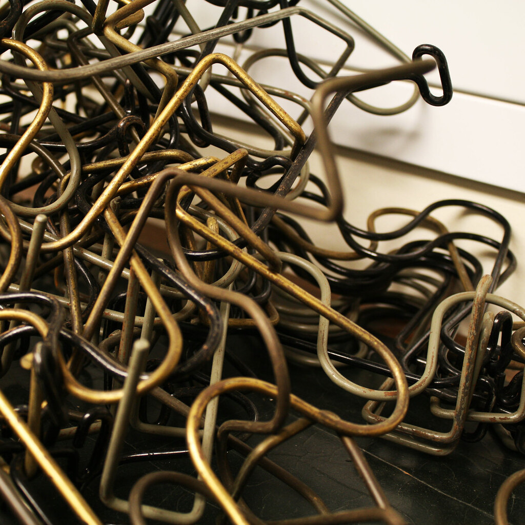 Photo of tangled wire