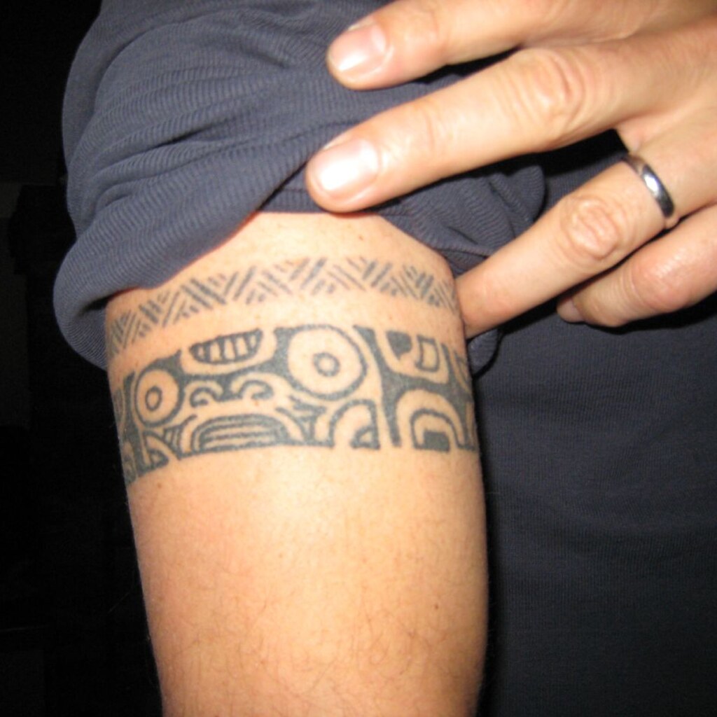 Photo of a tattooed arm