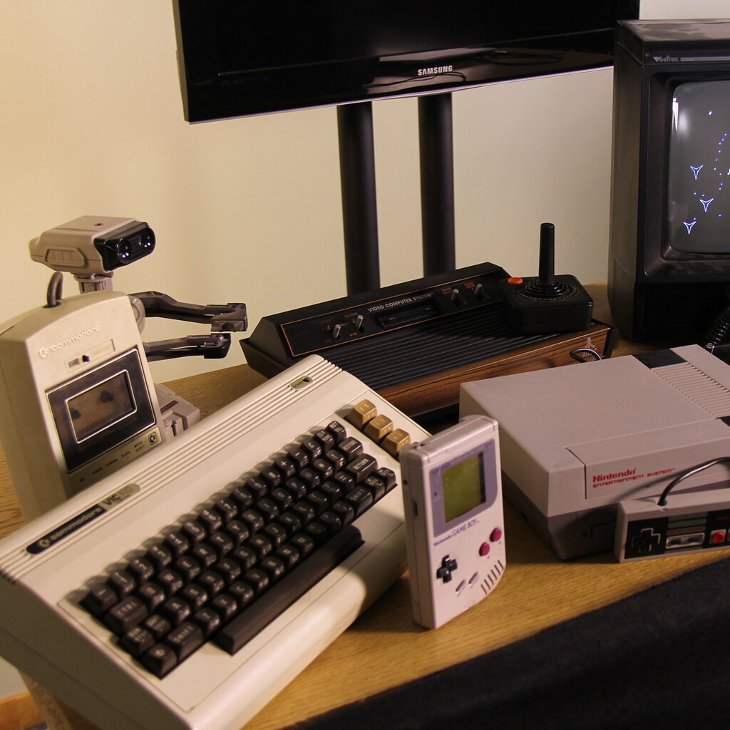 Photo of some old tech items