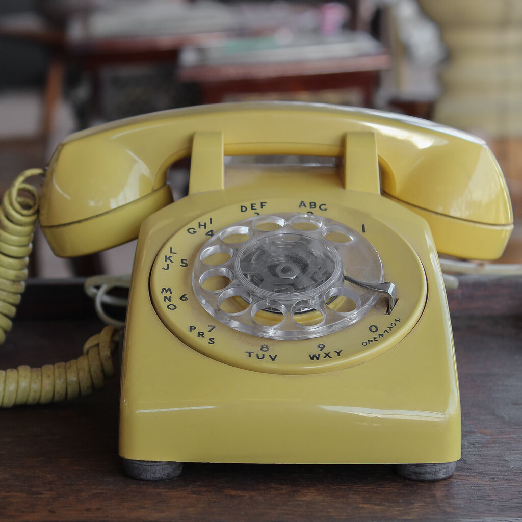 Photo of a telephone
