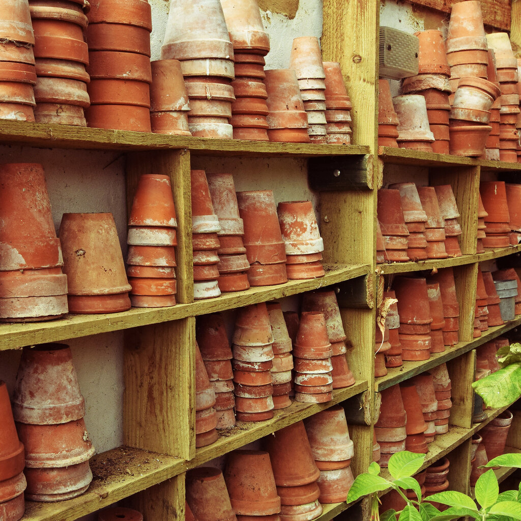 Photo of terracotta pots