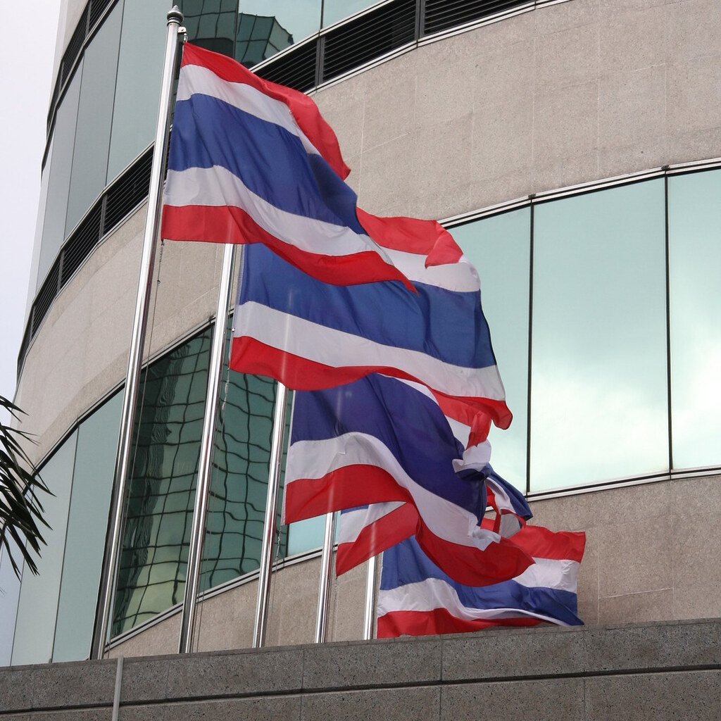 Photo of Thai flags