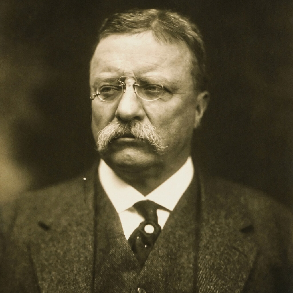 Theodore Roosevelt, former President of the United States.