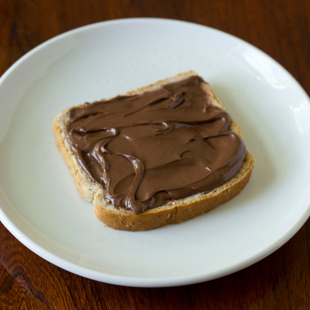 Photo of toast with a thick coating of spread