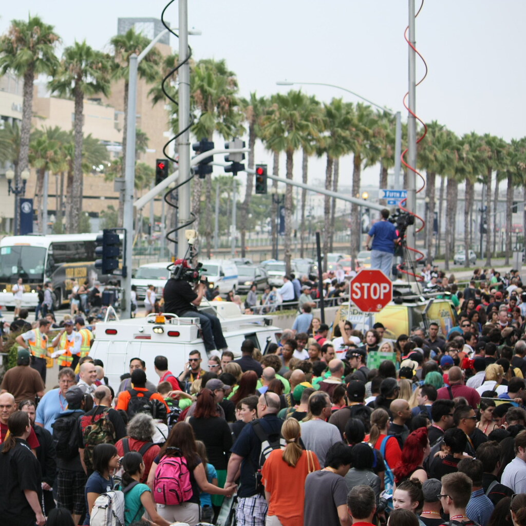 Photo of a crowd