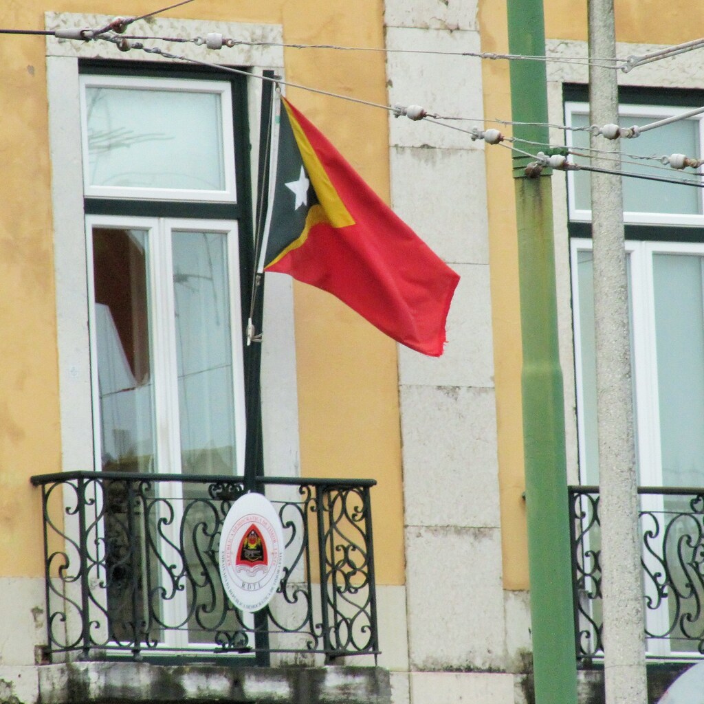 Photo of the Timor-Leste flag