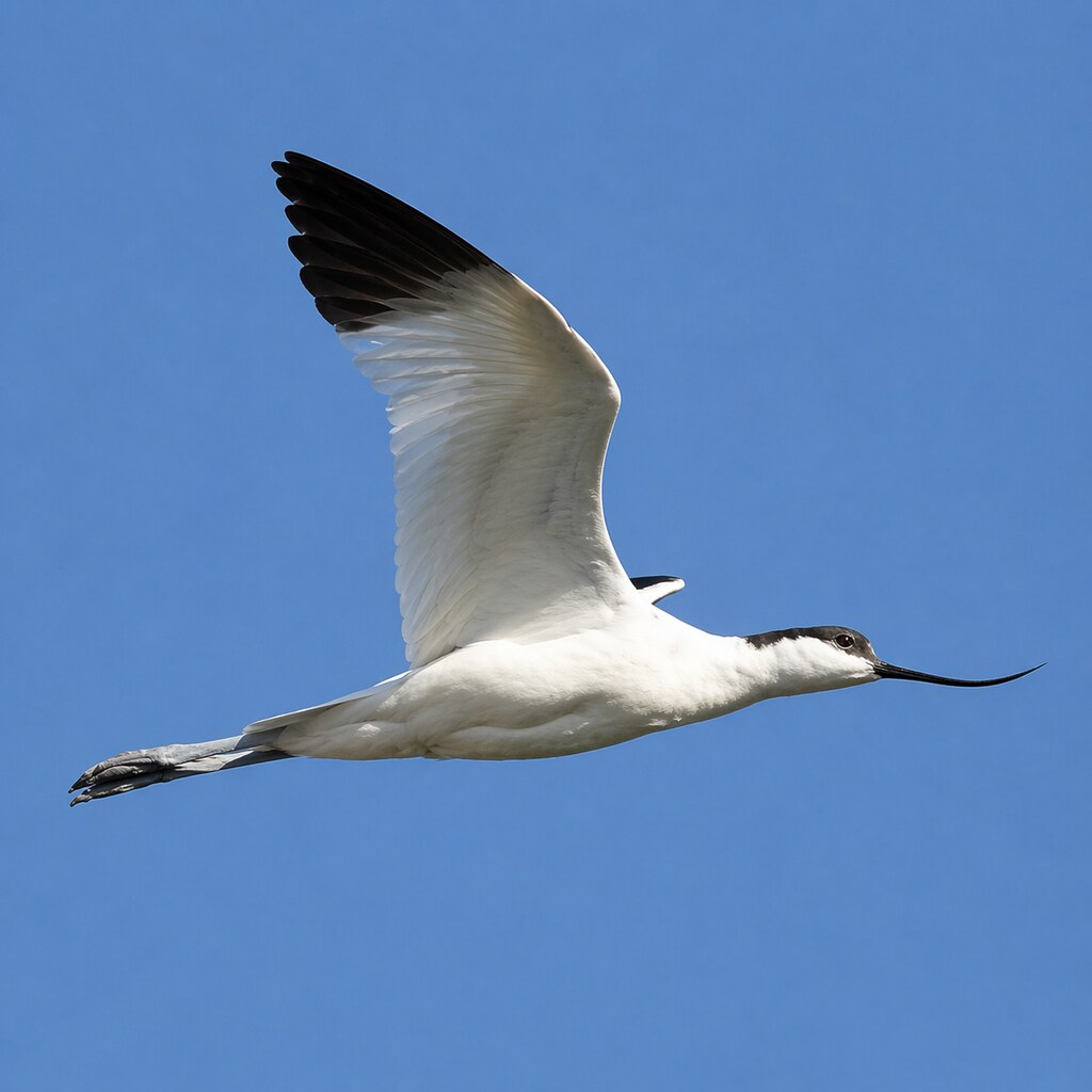 Photo of a bird with black tipped wings